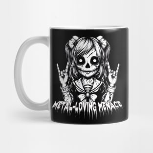 Metal Girl Power Mug